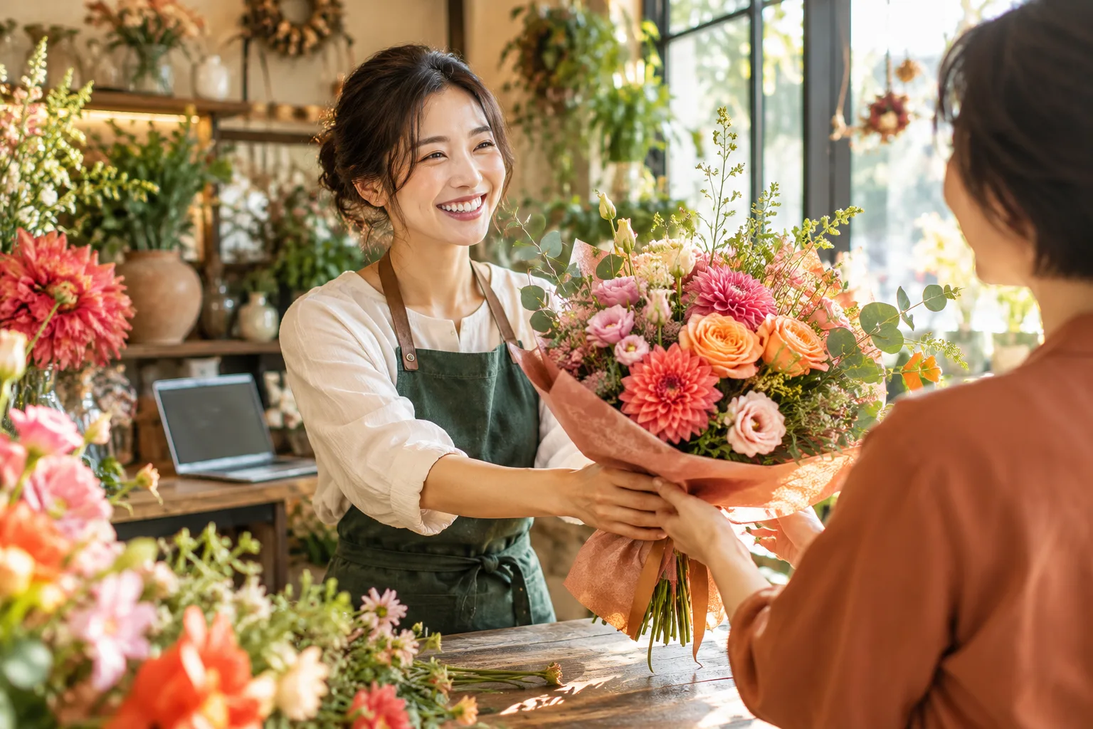 グーペは小さなお店に合う？メニュー・予約・更新の確認のテーマを表すAI生成イメージ